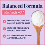 Myo Inositol SmNutrition polvo textura fina para disolución rápida