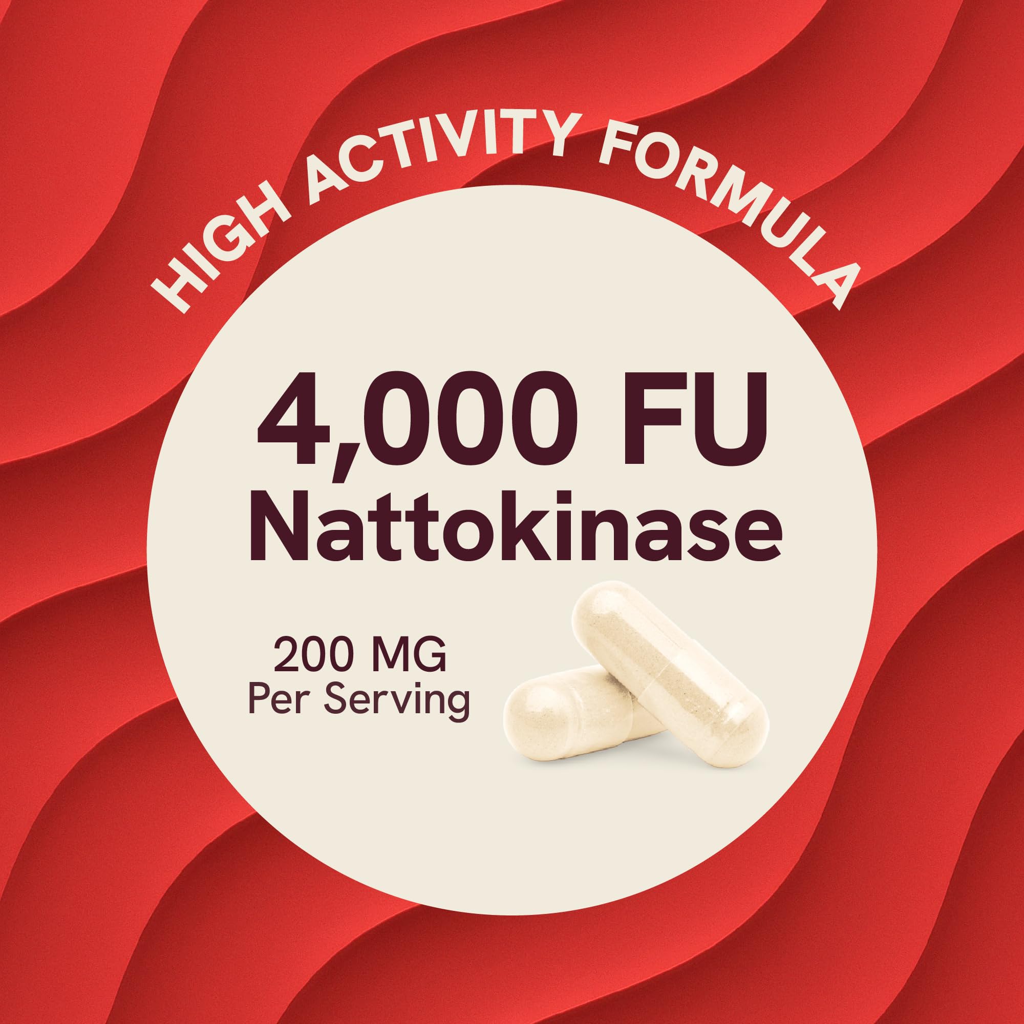 SMNutrition Nattokinase 4000 FU etiqueta detalle con información de la fórmula.