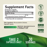 SMNutrition PQQ caja de empaque, información clave para la compra.