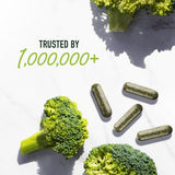 SMNutrition presentación de 60 microperlas de semilla de brócoli.