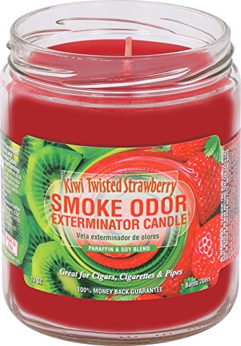 Vela Smoke Odor Exterminator Kiwi Twisted Strawberry de 13 oz para neutralizar olores