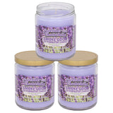 Velas Smoke Odor Exterminator Lavanda y Manzanilla en frasco de 13 oz perfuman el ambiente.