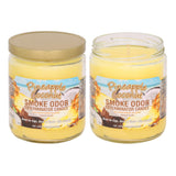 Vela Smoke Odor Exterminator Pineapple & Coconut de 13 oz para reducir olores de humo y mascotas.