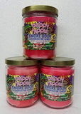 Smoke Odor Exterminator vela tarro Trippy Hippie, primer plano, aroma envolvente para interiores
