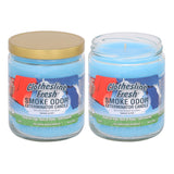 Vela Smoke Odor Exterminator en tarro de 13oz, Frescura de tendedero para neutralizar olores en interiores
