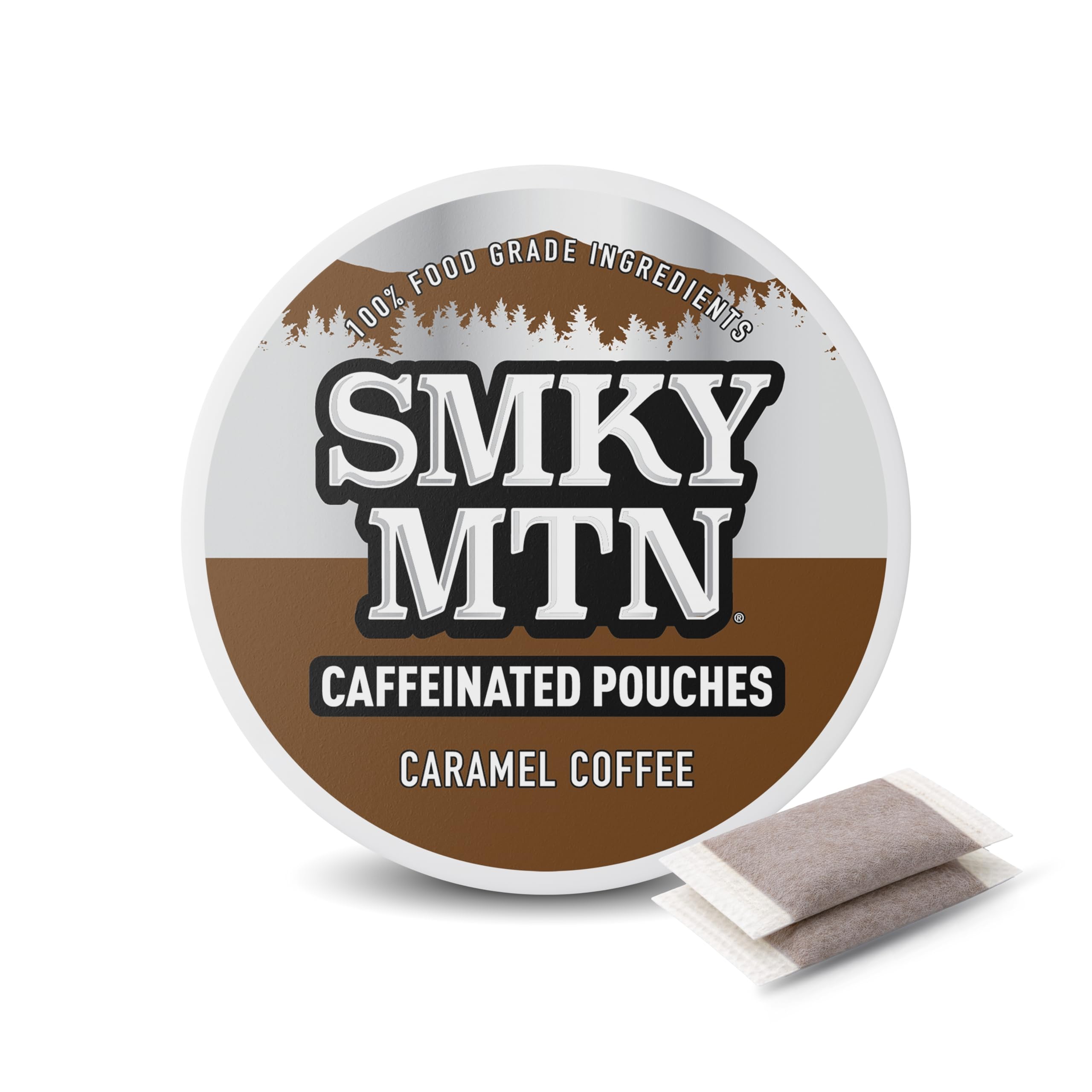 Smokey Mountain bolsitas caramel café en lata, sabor intenso y energía sostenida para la mañana.