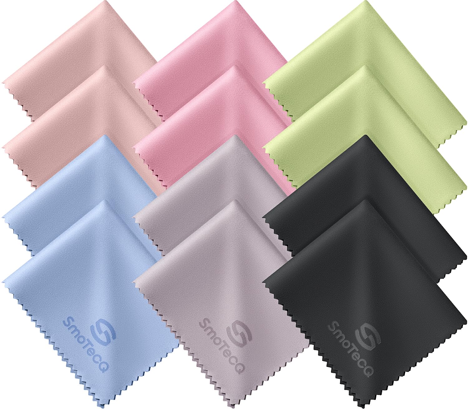 SmoTecQ microfibra suave para lentes, elimina huellas sin rayar.