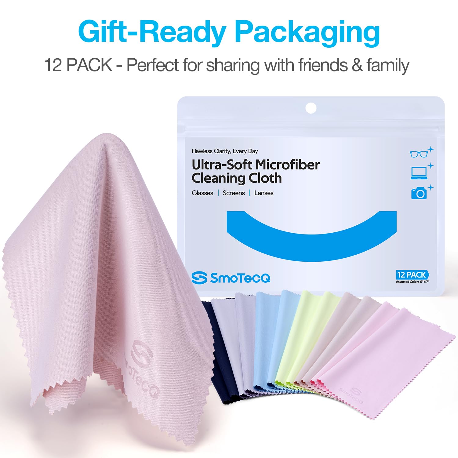 SmoTecQ paños lavables y duraderos que mantienen suavidad.