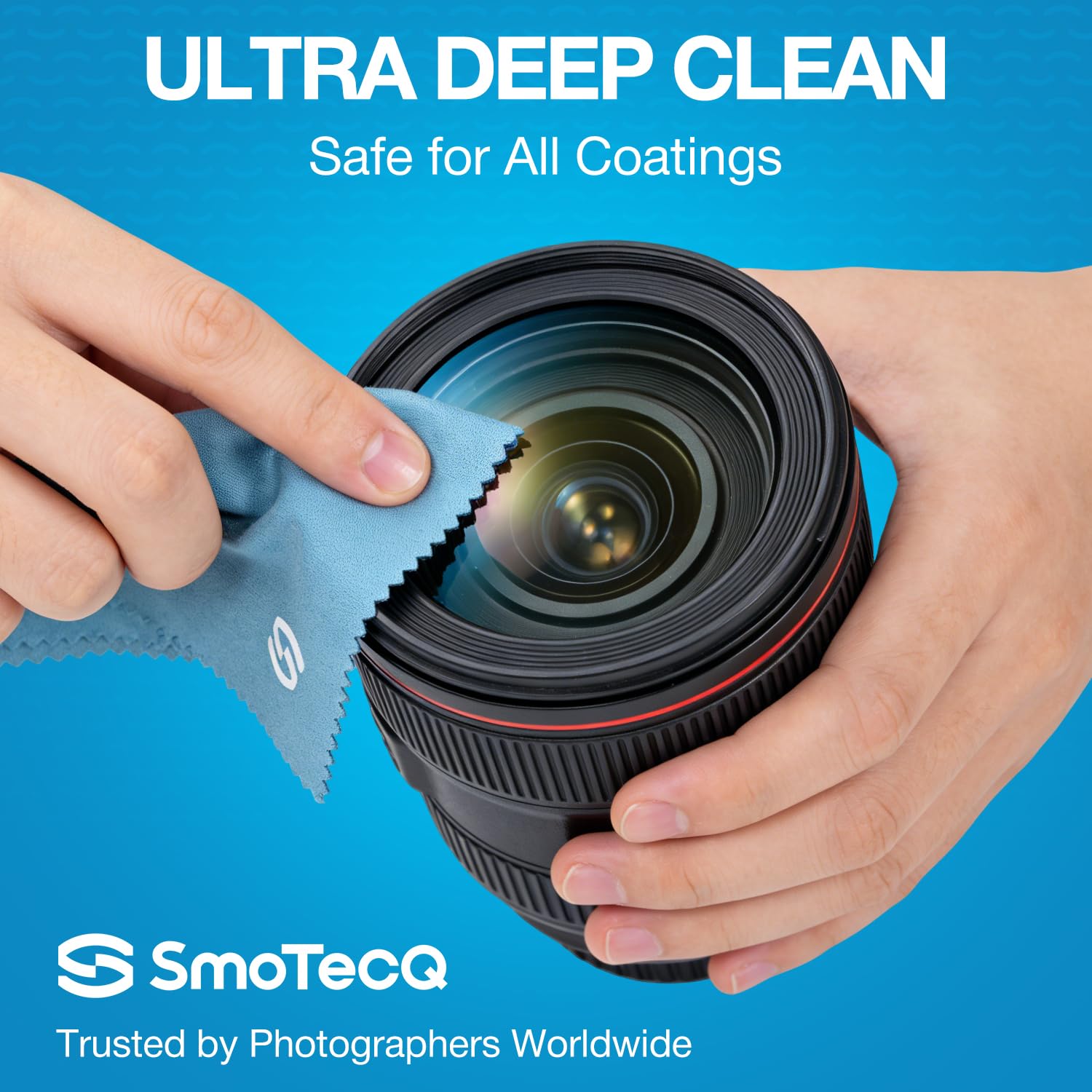 SmoTecQ toallitas microfibra de alta densidad, eliminan huellas sin rayar