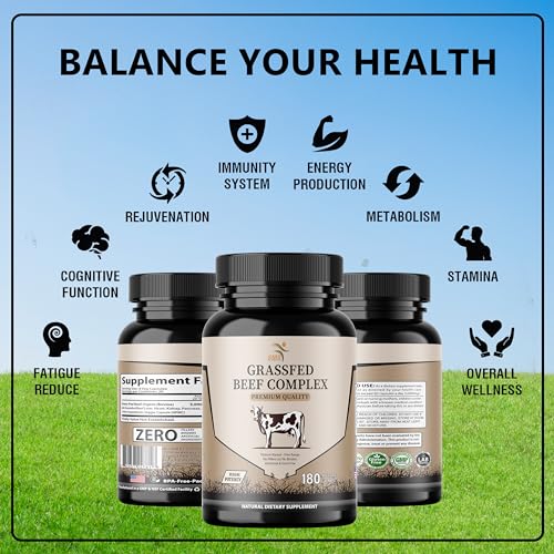 smshealthproducts mezcla de órganos desecados para nutrición versátil