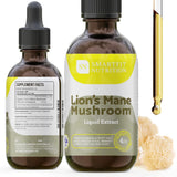 Botella de Lions Mane Extract de SN SMARTFIT para uso diario