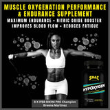 Cápsulas SNAC HypOxygen en mano para uso diario de entrenamiento