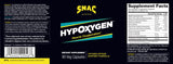 Etiqueta frontal de SNAC HypOxygen destacando oxigenación y rendimiento