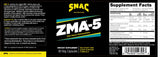 SNAC ZMA-5: cápsulas visibles para apoyo a la recuperación muscular tras entrenar