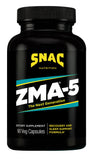 SNAC ZMA-5: botella con etiqueta clara para identificar ingredientes y uso nocturno