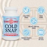 Snap Dynasty Cold Snap bote lateral, fácil toma durante todo el día.
