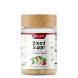 Snap Supplements Blood Sugar Blend: botella de cápsulas para apoyar energía diaria