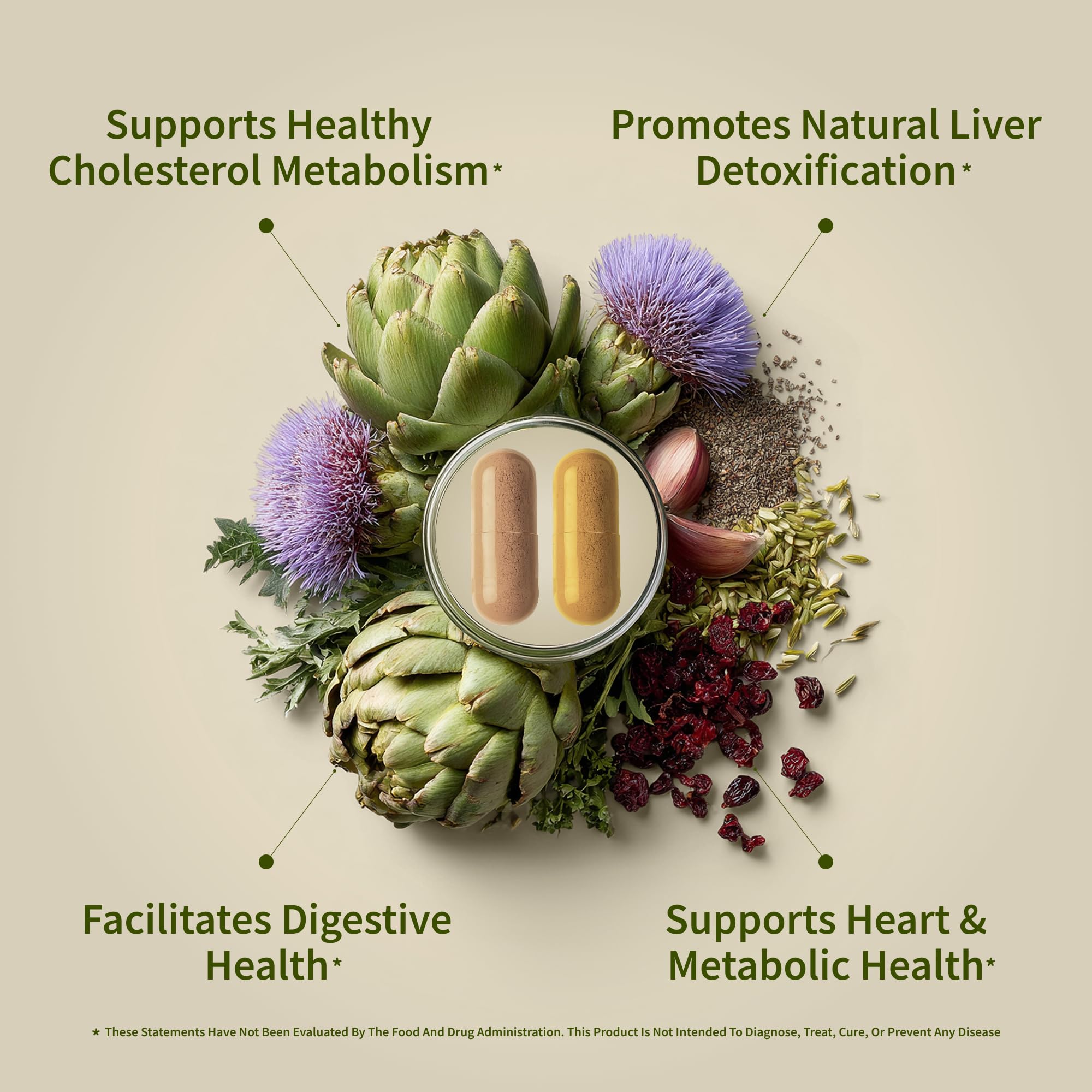 Snap Supplements bundle Colesterol Saludable: posible ayuda al metabolismo de grasas.