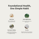 Snap Supplements cápsulas diarias para hombre, conveniencia y consistencia.