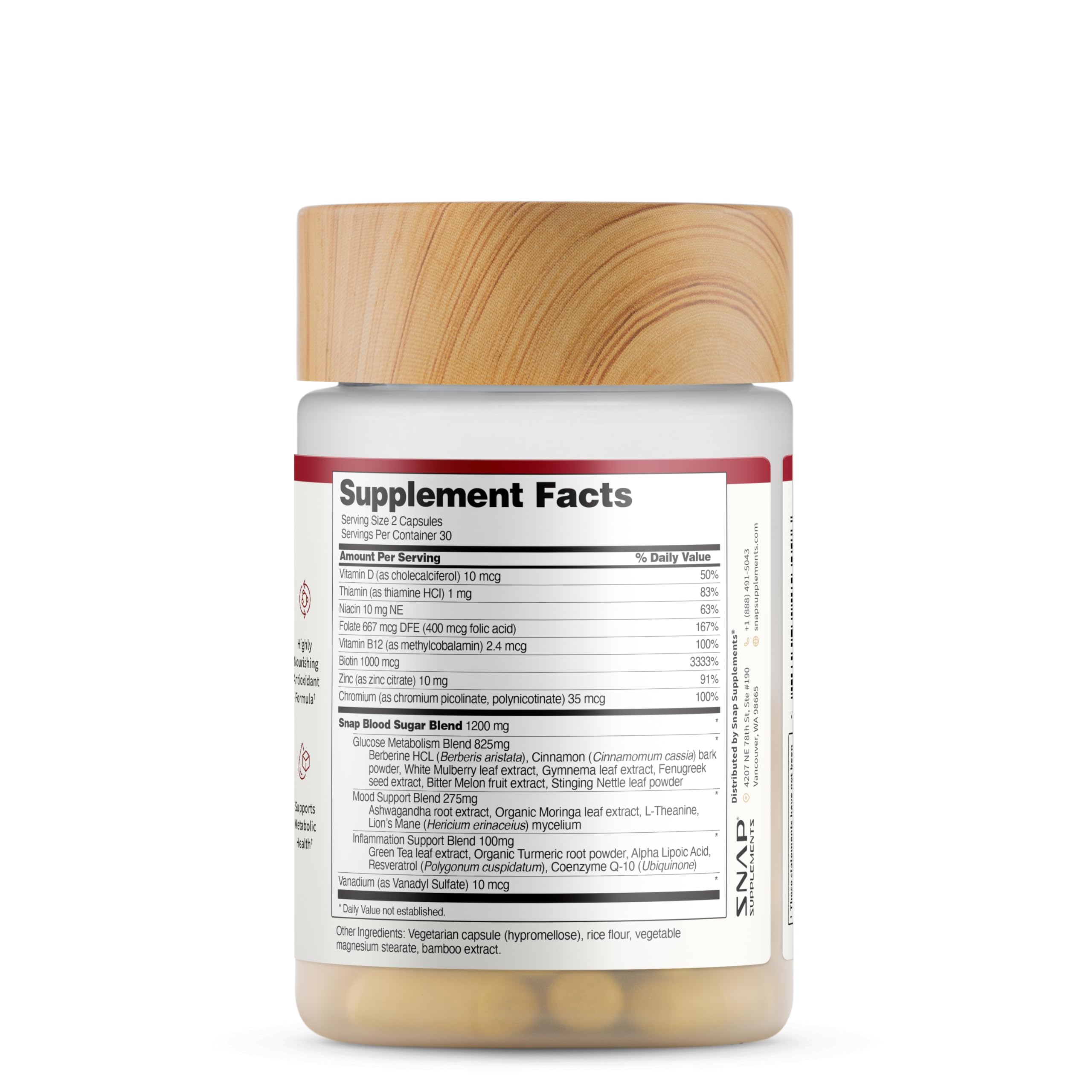 Control de calidad GMP en Snap Supplements para tranquilidad