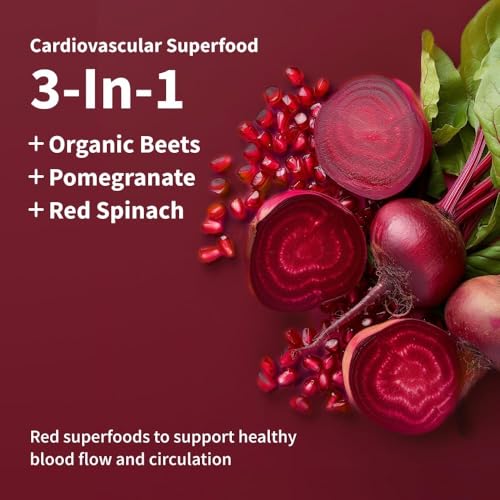 Heart Beets de Snap Supplements: frasco de remolacha para uso continuo.