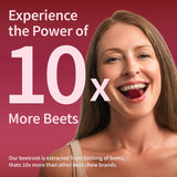 Heart Beets gomitas individuales, ideal para viajes y gimnasio