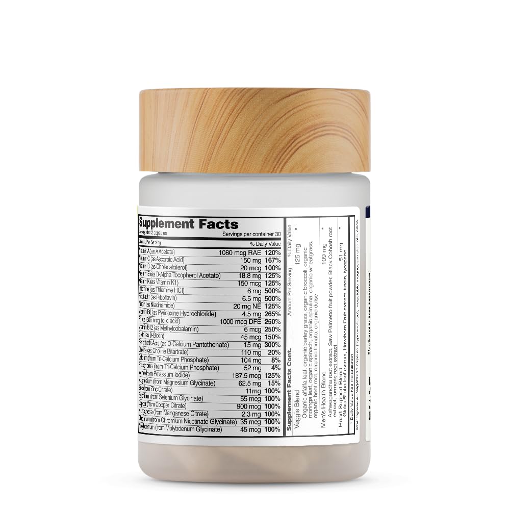 Snap Supplements mezcla de hierbas y vitaminas para equilibrio diario.