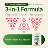 Snap Supplements Mezcla para bebida de remolacha lista para consumir.