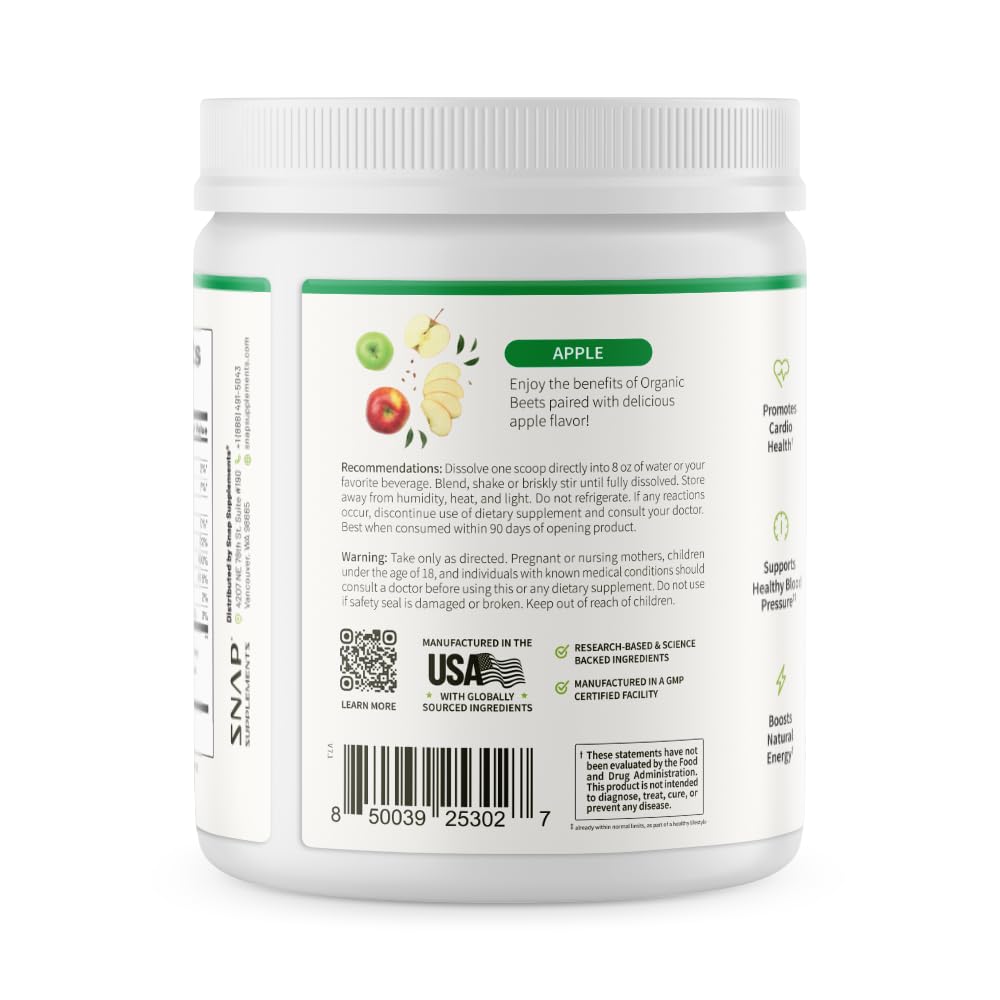 Snap Supplements Producto producido en EE. UU. con instalación GMP.
