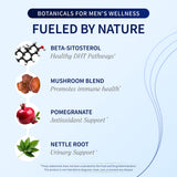 Snap Supplements Prostate Health: extractos 10 1 concentrados para potencia botánica