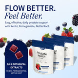 Snap Supplements Prostate Health: gominolas sabor granada fruta para bienestar urinario