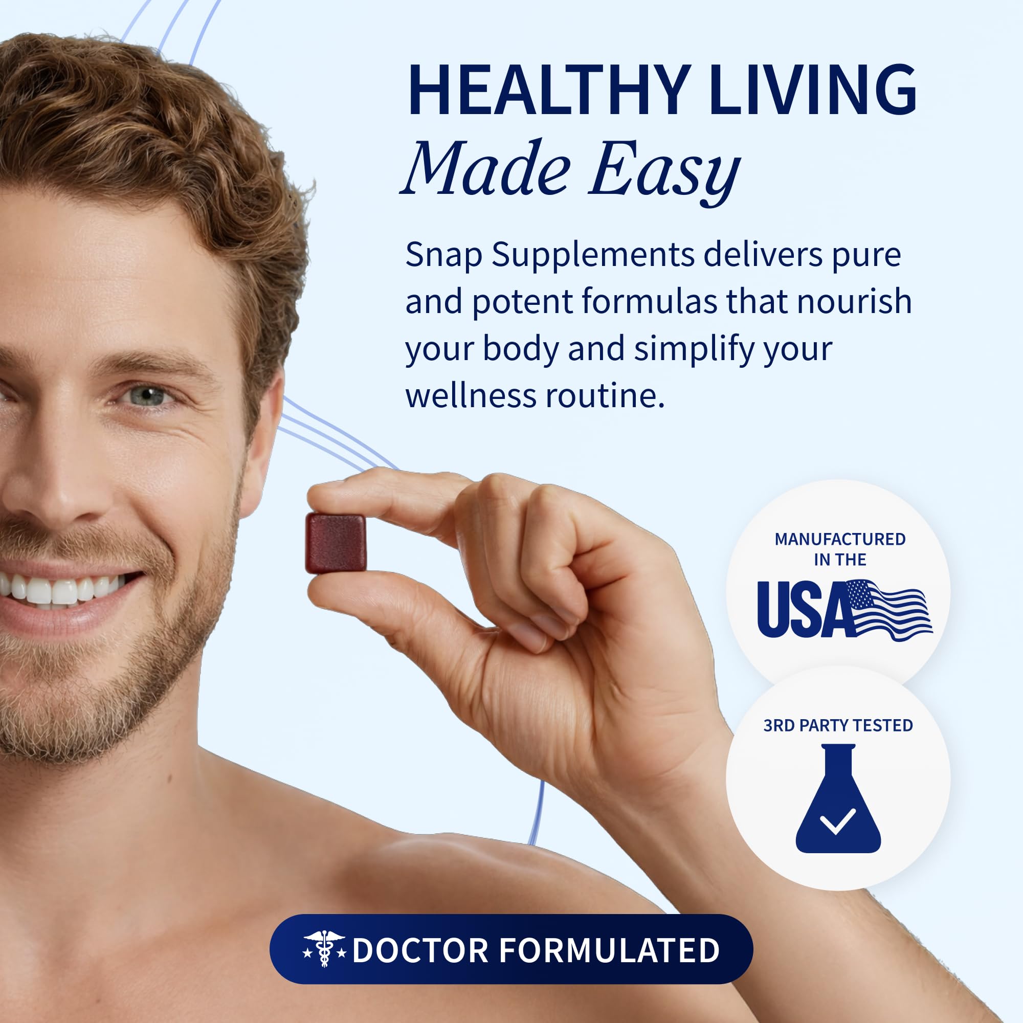 Snap Supplements Prostate Health: ortiga raiz para equilibrio urinario