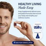 Snap Supplements Prostate Health: ortiga raiz para equilibrio urinario