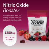 Snap Supplements remolacha masticables mezcla frutos rojos para energía natural