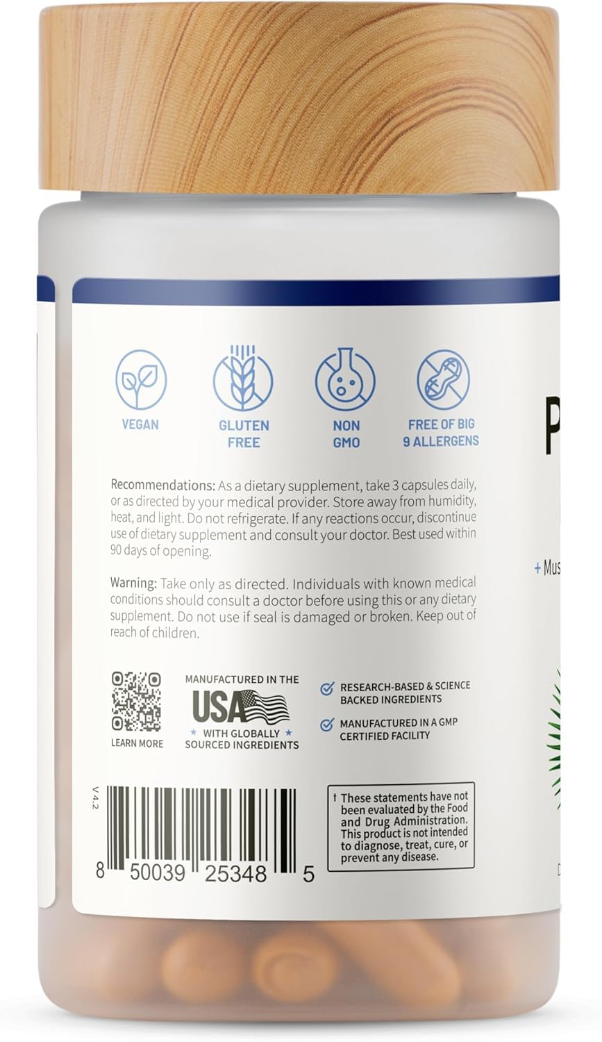 Snap Supplements Tomar una cápsula diaria con comida facilita la rutina.