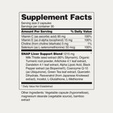 Uso diario: dos cápsulas con agua o comida de Snap Supplements