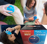 Snappy Heat Fire & Ice: cuidado de ojos cansados con compresa suave.