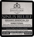 Inhalador SniffElixir fabricado en EE. UU. con aceites orgánicos.