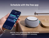 SNOOZ diseño compacto y portátil perfecto para viajar