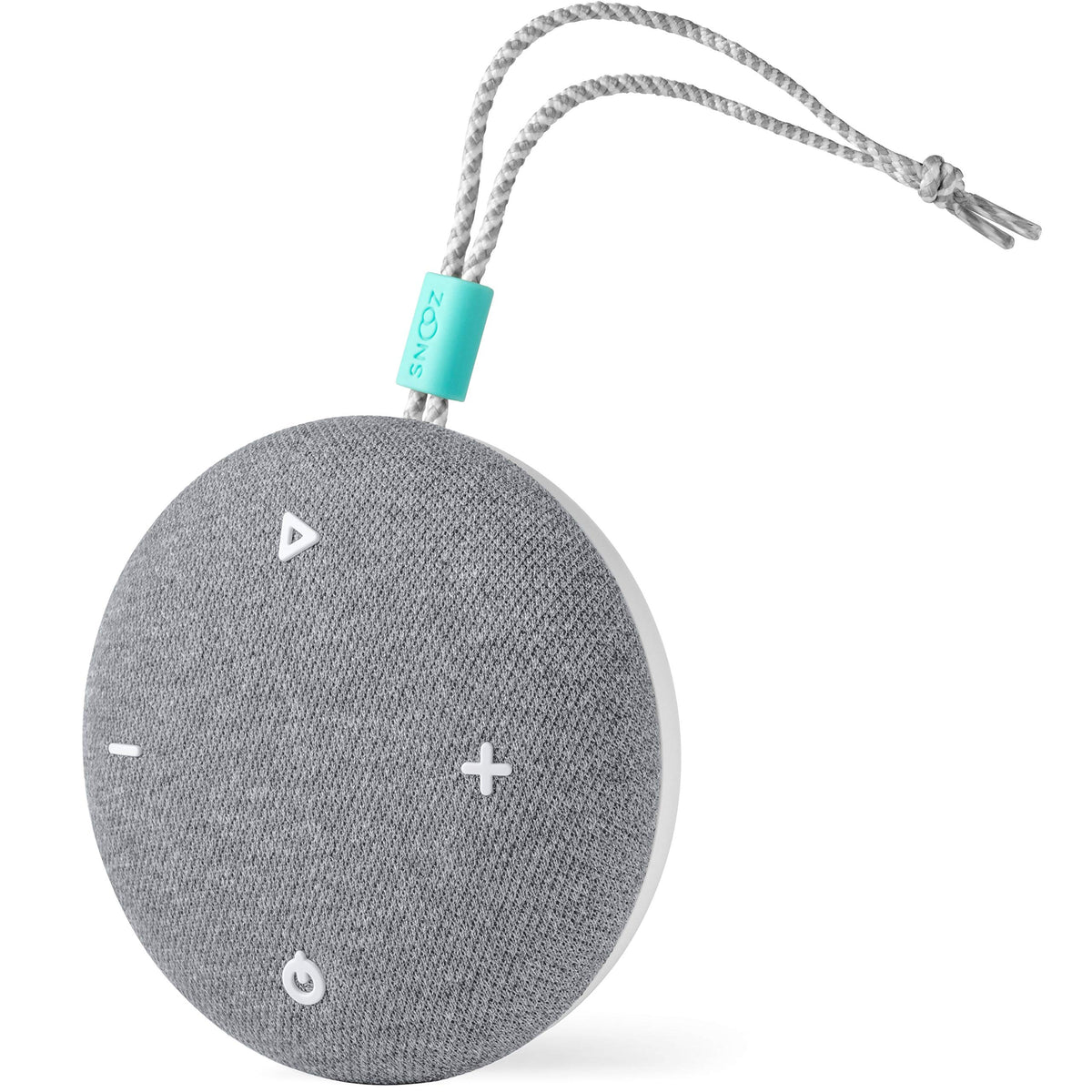 SNOOZ Go color carbon, compacto y portable para dormir mejor en viajes.