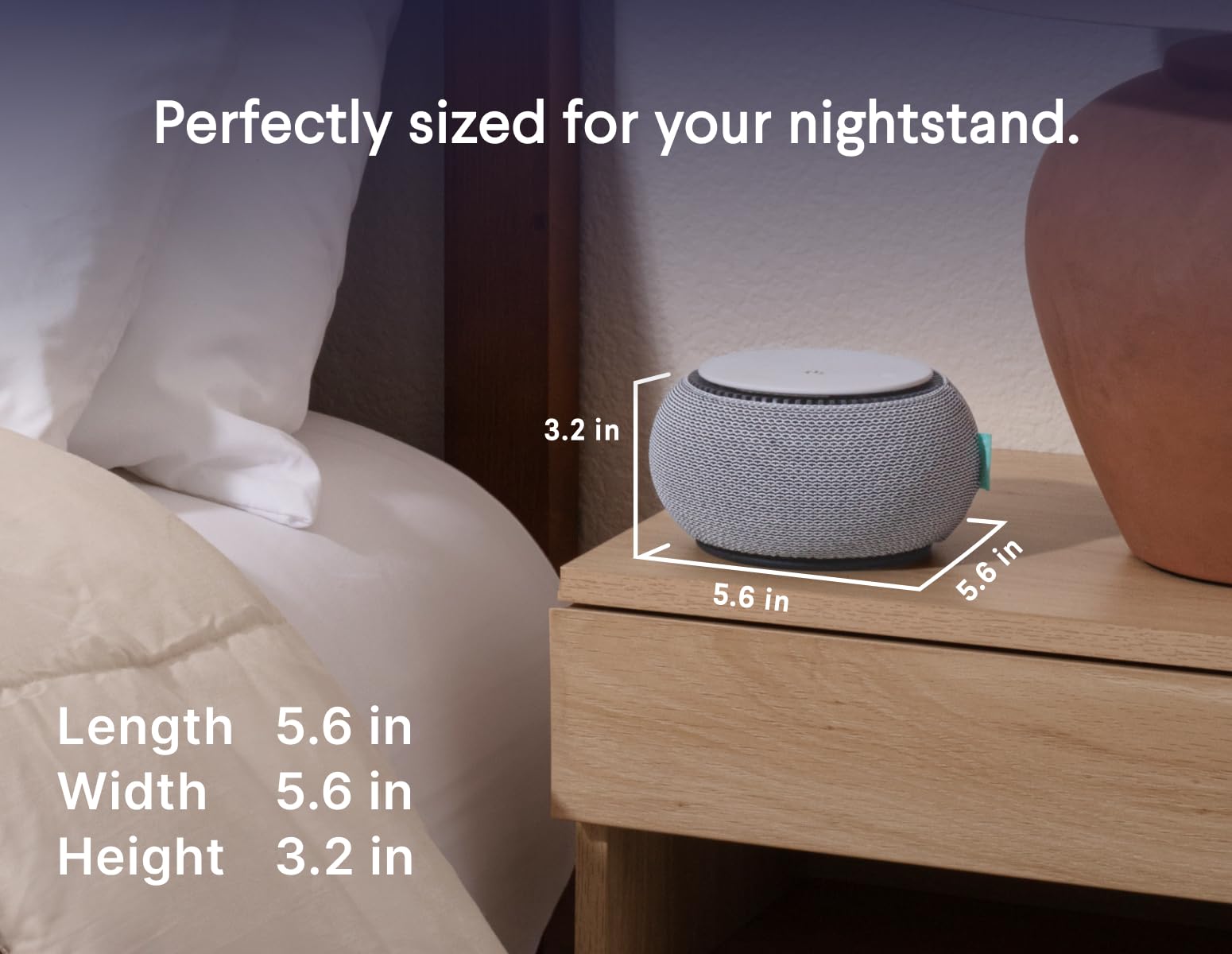 SNOOZ sonido de ventilador real para dormir mejor