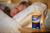 Uso nocturno de Snoreeze para mayor comodidad al dormir.