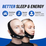 Almohadillas cuello SnoreGuard ofrecen confort para durmiendo de lado
