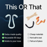 Dilatador nasal SnoreLessNow: sin fármacos para respirar con facilidad.