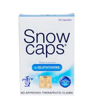 Botella Snow Caps con glutation reducido para uso diario en la piel