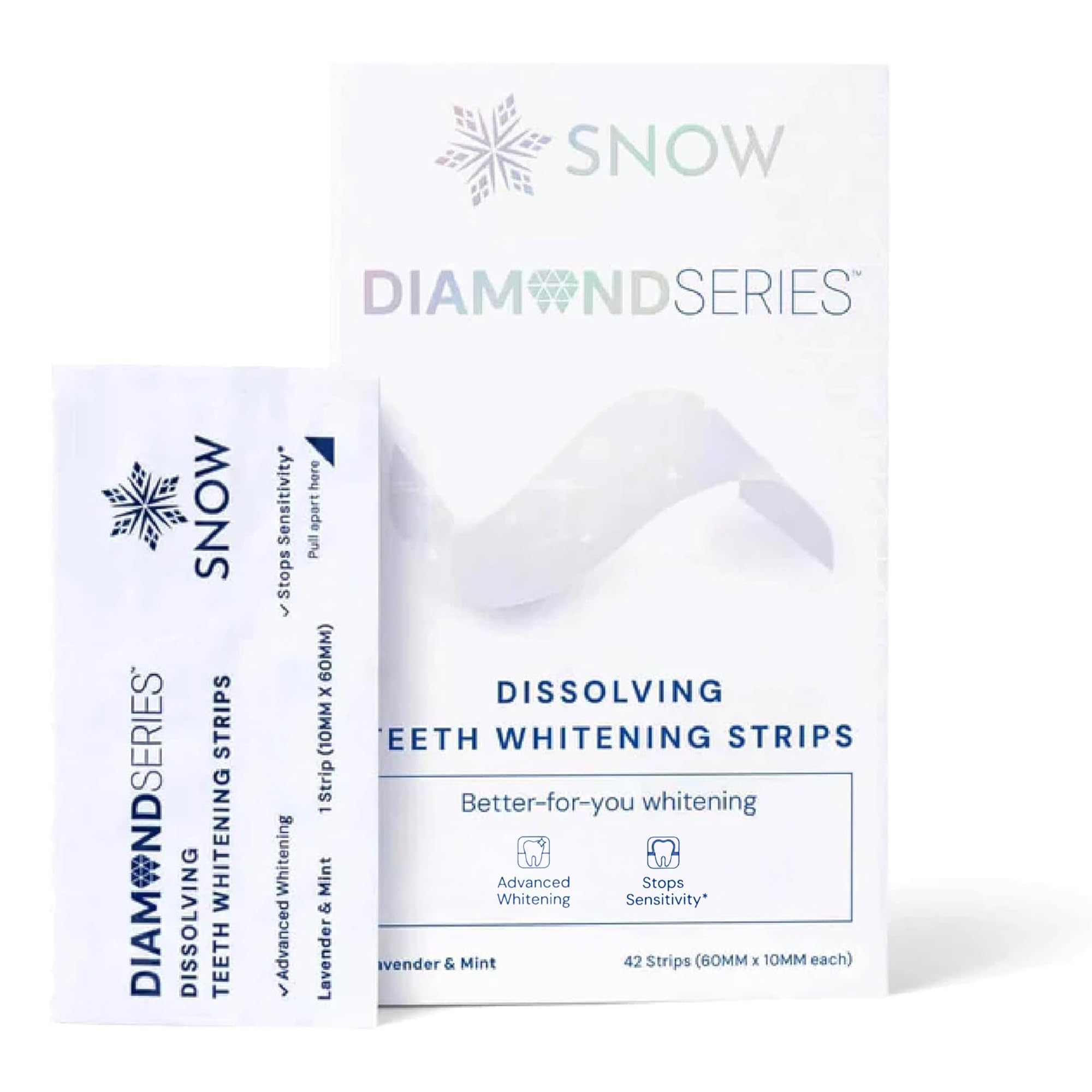 SNOW Diamond: tiras que se disuelven para blanqueamiento en casa