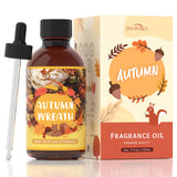 SNOWSEN aceite aroma corona otoñal para ambientar con notas cálidas.