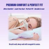 Snug Mirth: sello antifugas AirFit N20 para ajuste estable.