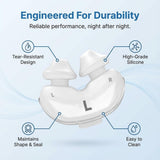 Cojín nasal de silicona Snugell para AirFit P10, duradero y con sellado estable.