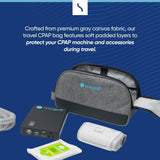 Diseño compacto de Snugell AirMini para viajar ligero y guardar fácilmente.